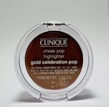 Clinique - Cheek Pop Highlighter Limited Edition Gold Celebration Pop - John St Cosmetics Lux