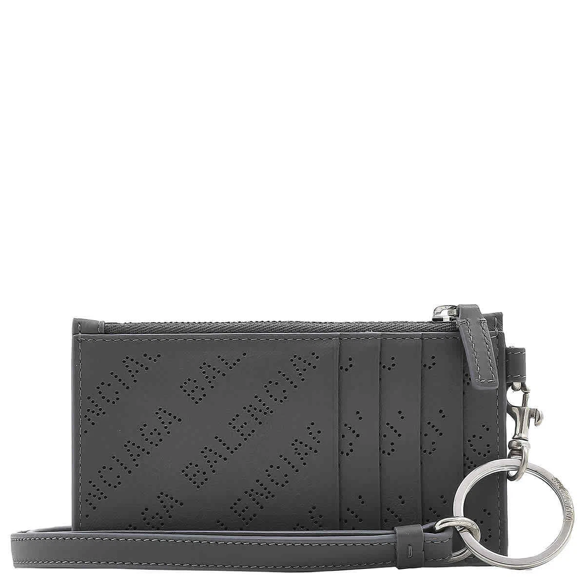 Balenciaga On Keyring Cash Card Case Black