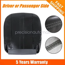 Driver or Passenger Bottom Seat Cover Dark Gray For 03-14 Chevy C Series Kodiak