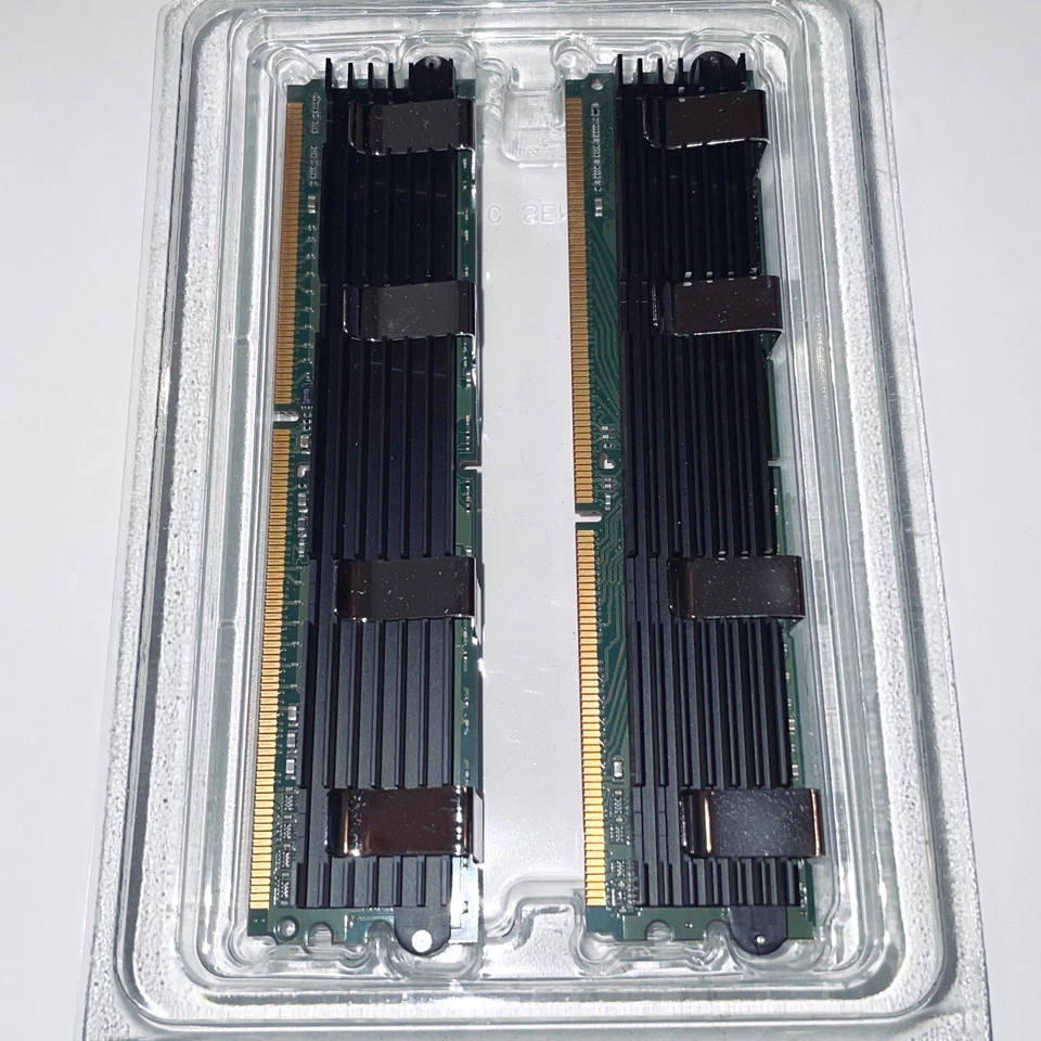 NEW 4GB Mushkin DDR2 PC2-5300 ECC FB-DIMM for Apple (2x2GB) Dual Channel Kit - Image 2 of 4