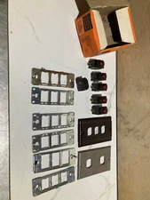 Vintage P & S Pass Seymour DESPARD Neon Pilot Light Brown Body 1375 + others