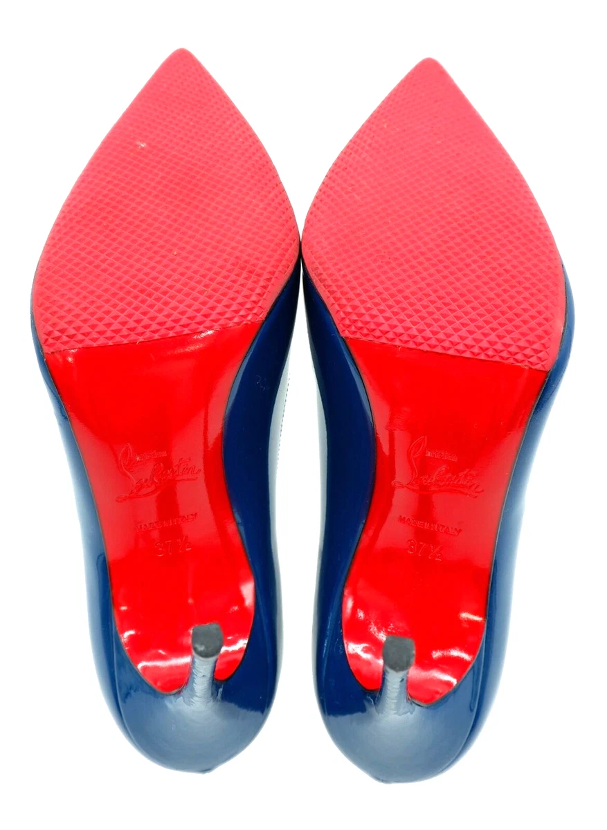 Light blue hotsell red bottoms