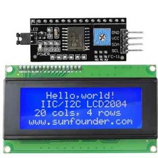 20x4 2004 LCD Display Module with IIC/I2C Serial Interface Adapter IIC I2C TWI
