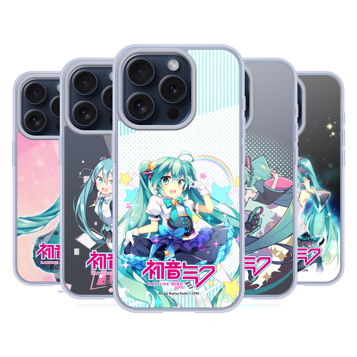 OFFICIAL HATSUNE MIKU GRAPHICS SOFT GEL CASE FOR APPLE