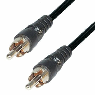 Audio Kabel Cinch Stecker Stecker 5m RCA mono Anschlusskabel