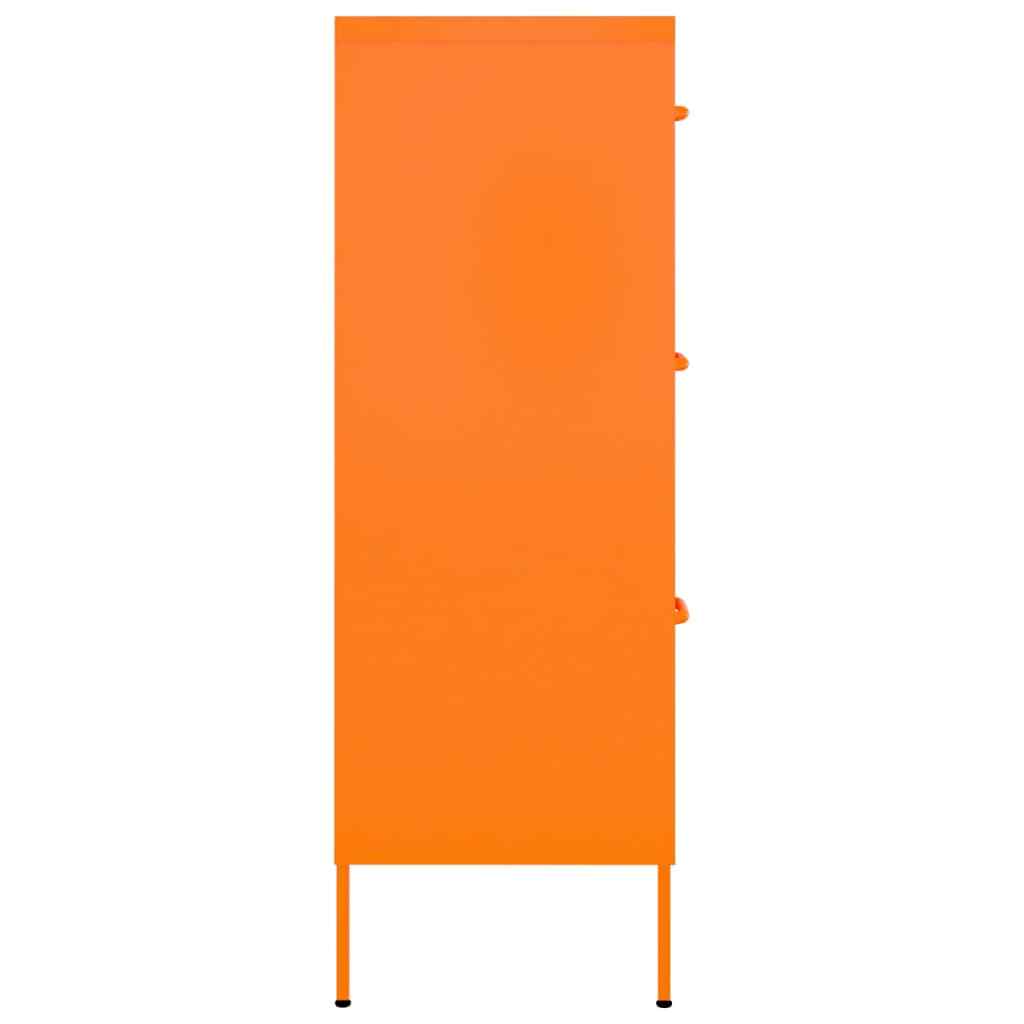 Drawer Orange 80x35x101.5 cm Steel eBay