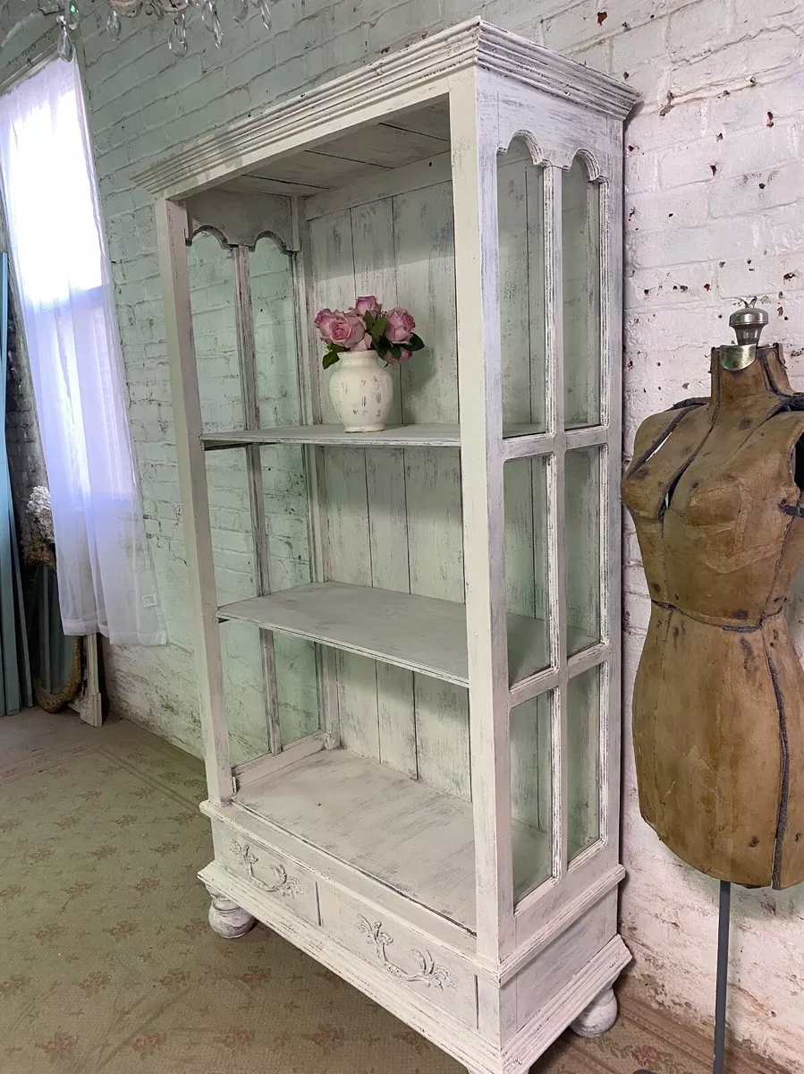 Shabby chic bookcase deals