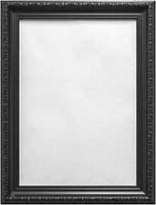 Ornate Picture Frame Shabby Chic Picture frame photo frames Black White Gunmetal
