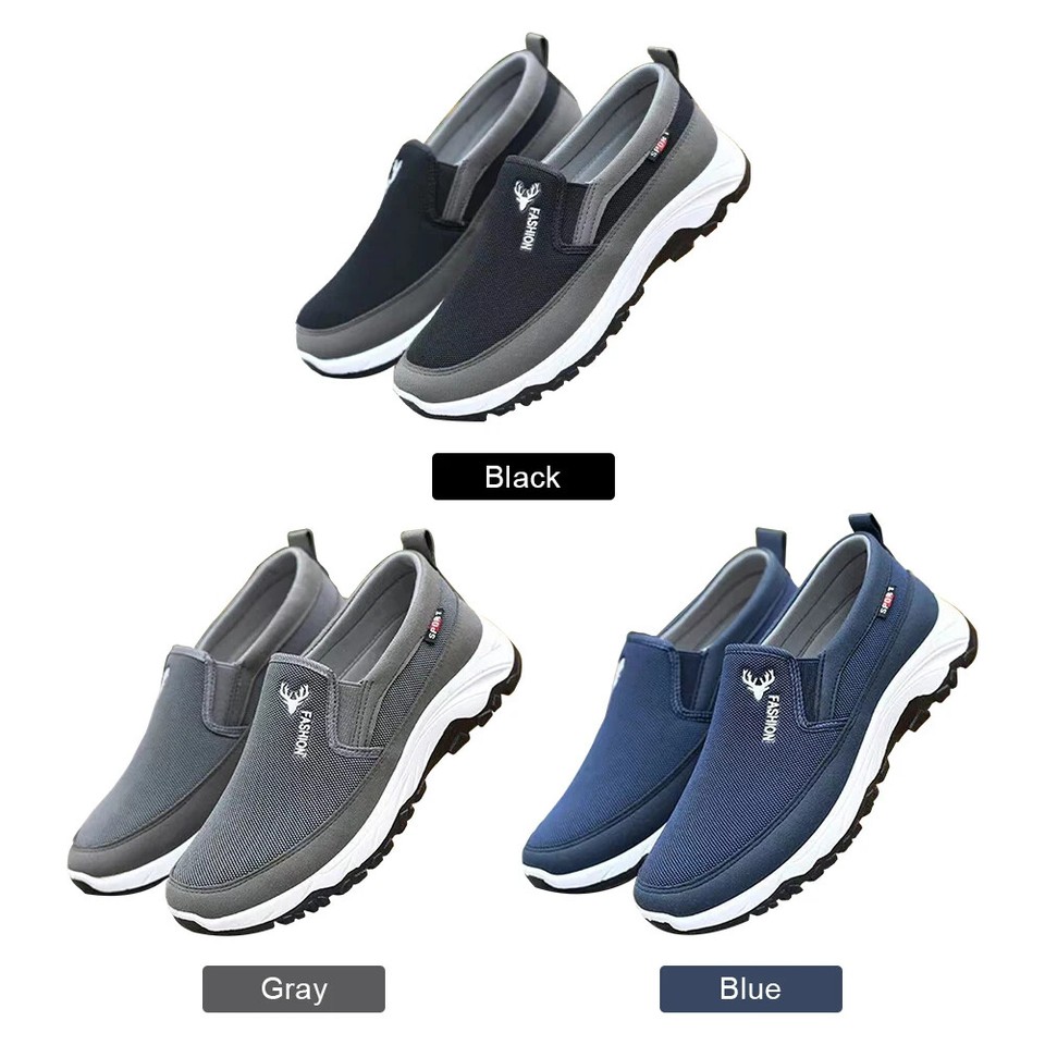 Chaussures Bateau Confortables Pour Homme, Respirantes, Slip-on, Idéales Pour Le Voyage