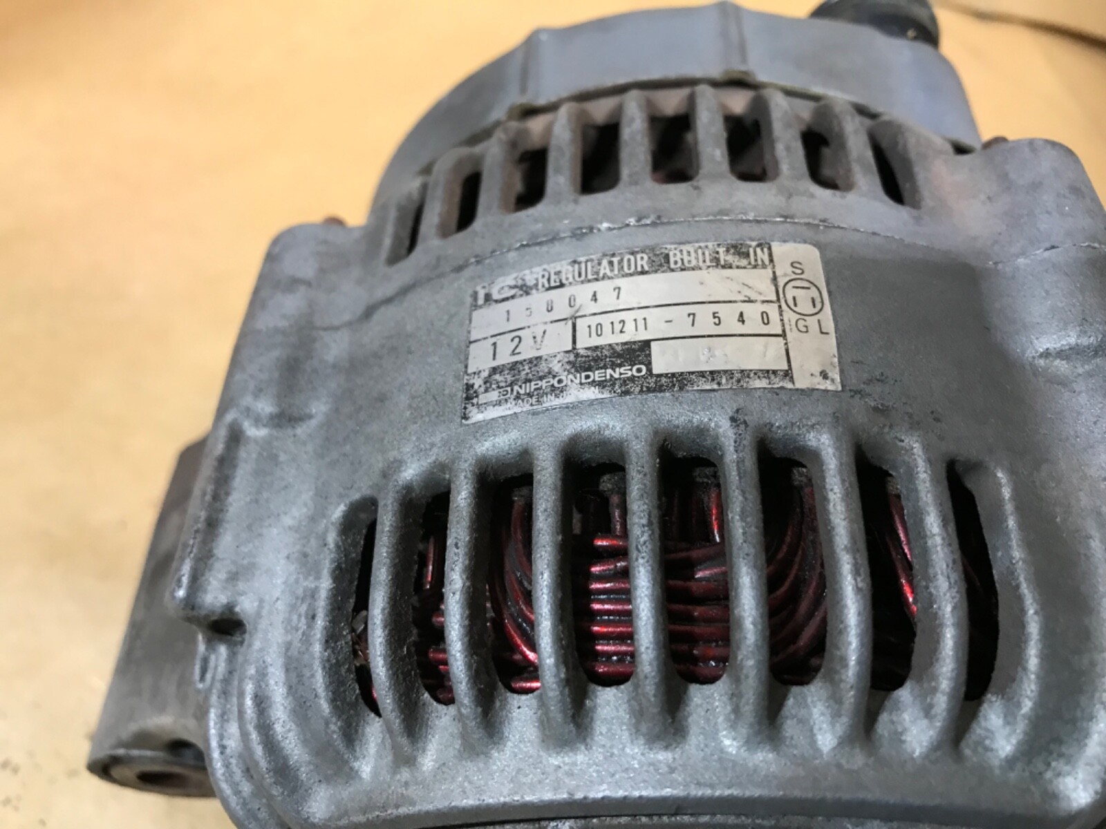 Ferrari 355 alternator Nippondenso 101211-7540