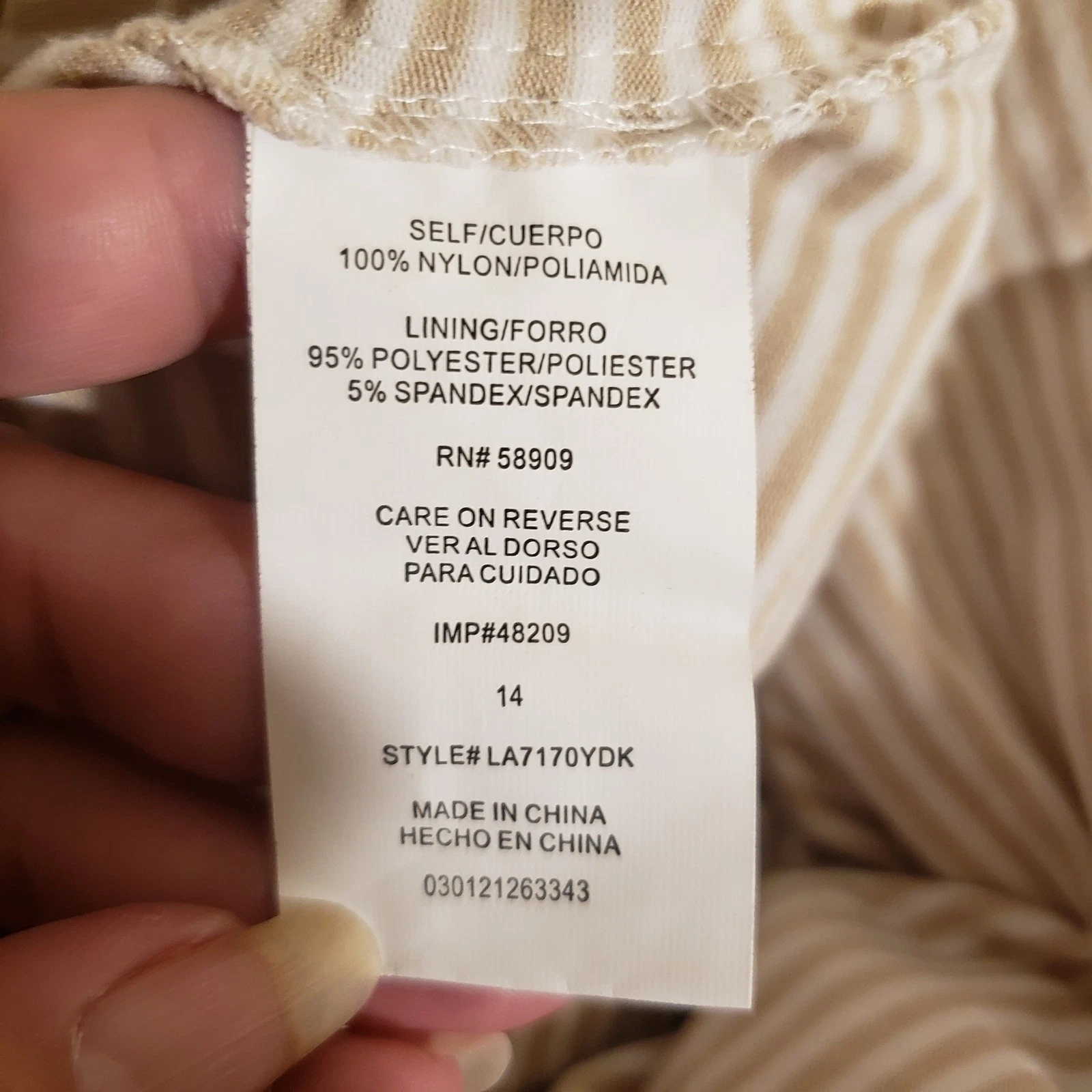 OFF WHITE Abito Gibson Latimer 14 ricamato pizzo fiori bianco sporco foderato