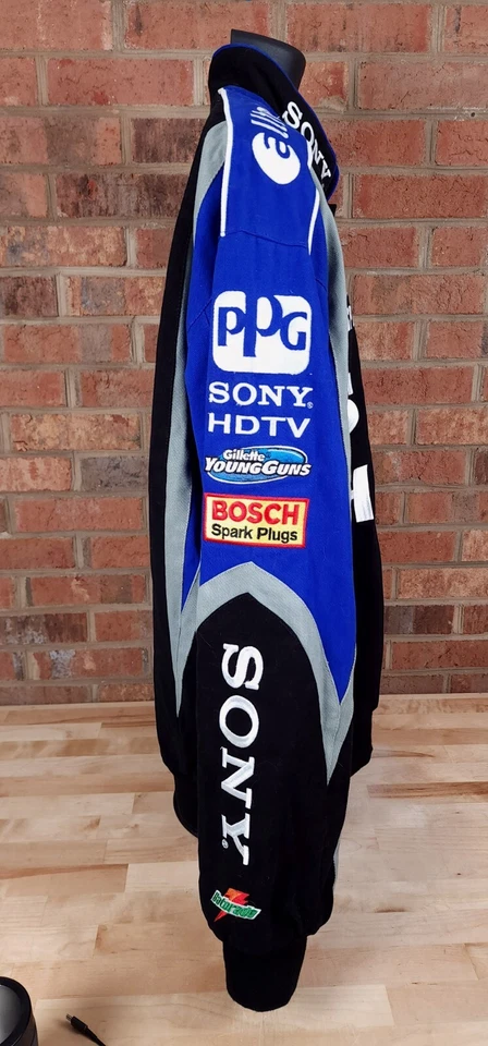 Ryan Newman Sony Alltel JH Design Signed Racing Nascar Jacket Mens XL NWT - Image 4 of 4