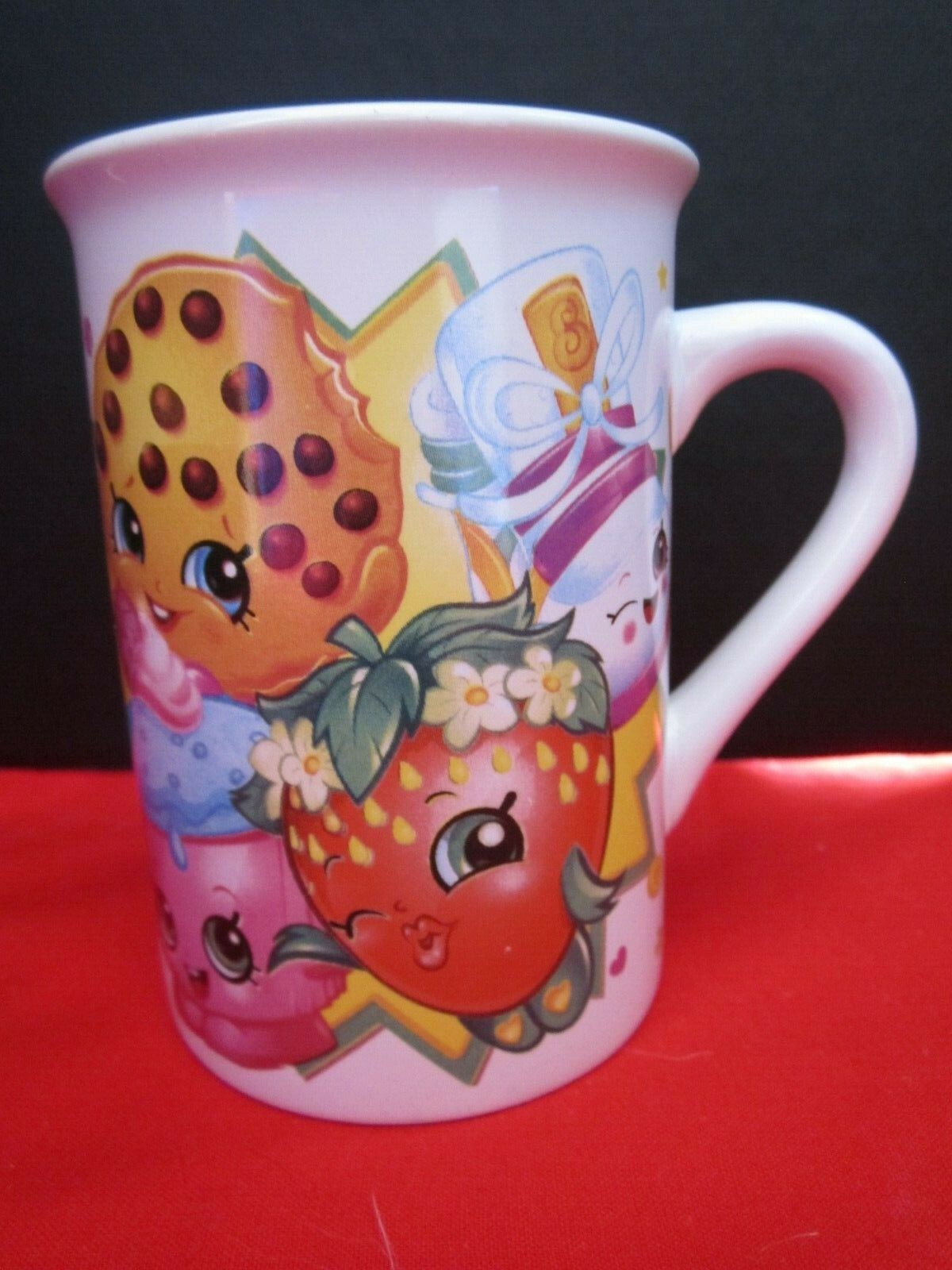 Shopkins Moose Enterprises Novelty Coffee Mug Tea Cup Frankford Candy. Cute