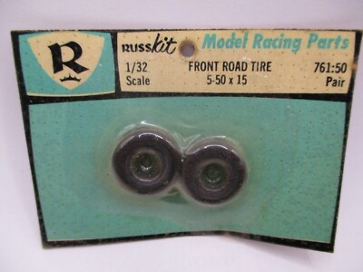 RUSSKIT FRONT ROAD TIRE SPONGE 1/32 SCALE 5-50 X 15 761-50  N.O.S