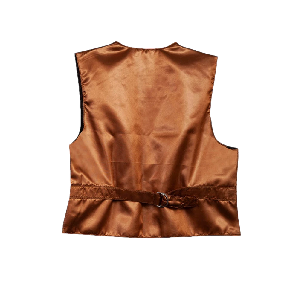 Chaleco de gamuza tostado bourbon jabalí Scully para niños 2002-409 Foto 2 de 2
