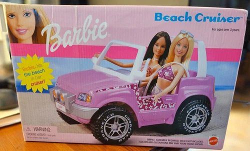 2001 Barbie Beach Cruiser Vehicle - New unopened box