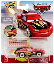 Disney and Pixar Cars XRS Rocket Racing Lightning McQueen with Spinning Flames