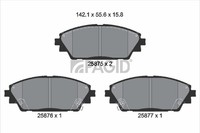 Pagid Bremsbelagsatz BremsklöTze FüR Mazda 3 BM BN CX-3 DK CX-30 DM