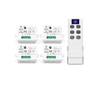 Smart Light Switch, 433MHz AC 85V~240V Mini Relay Receiver Module,4-in-1