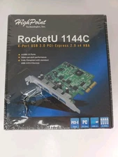 HIGHPOINT ROCKETU 2.0 TO USB3.0  4 Port 5 GB/port 