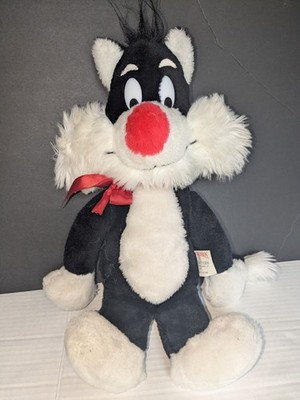 **RARE** Vintage Sylvester Cat Plush   Warner Bros. Characters  1971 Tag   Korea