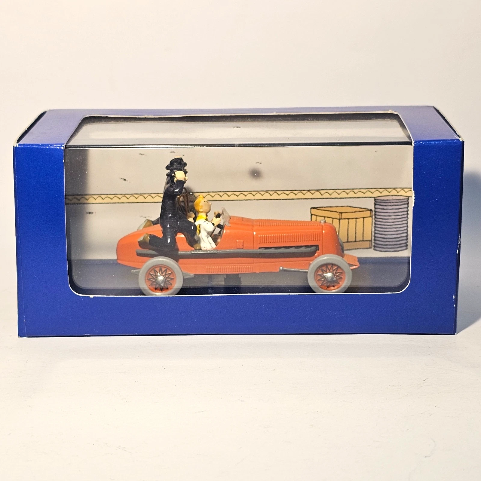 Voiture Miniature Tintin Le Bolide rouge des Cigares du Pharaon 1930