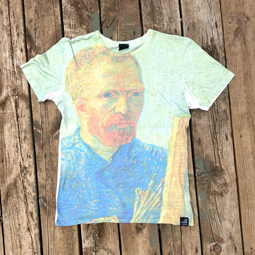 Vintage official Vincent Van Gogh self portrait art tee, Van Gogh Museum , XL