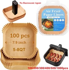 Non-Stick Air Fryer Disposable Non-stick Baki...
