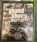 Xbox 360 Grand Theft Auto: Episodes From Liberty City (includes pristine poster)