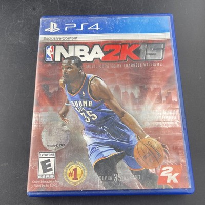 NBA 2K15 PS4 2014 2K Sports Basketball Game VG Clean Disc
