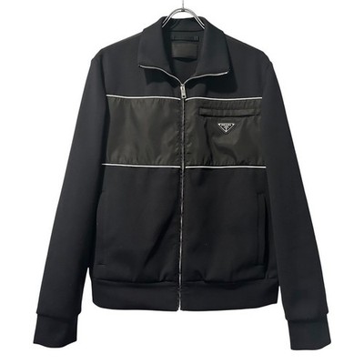 Extremely Rare   PRADA 2024 R-Nylon Sweatshirt, Track Jacket, Jersey, Triangle L