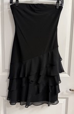 WHITE HOUSE BLACK MARKET Strapless Sz 0 Little Black Dress