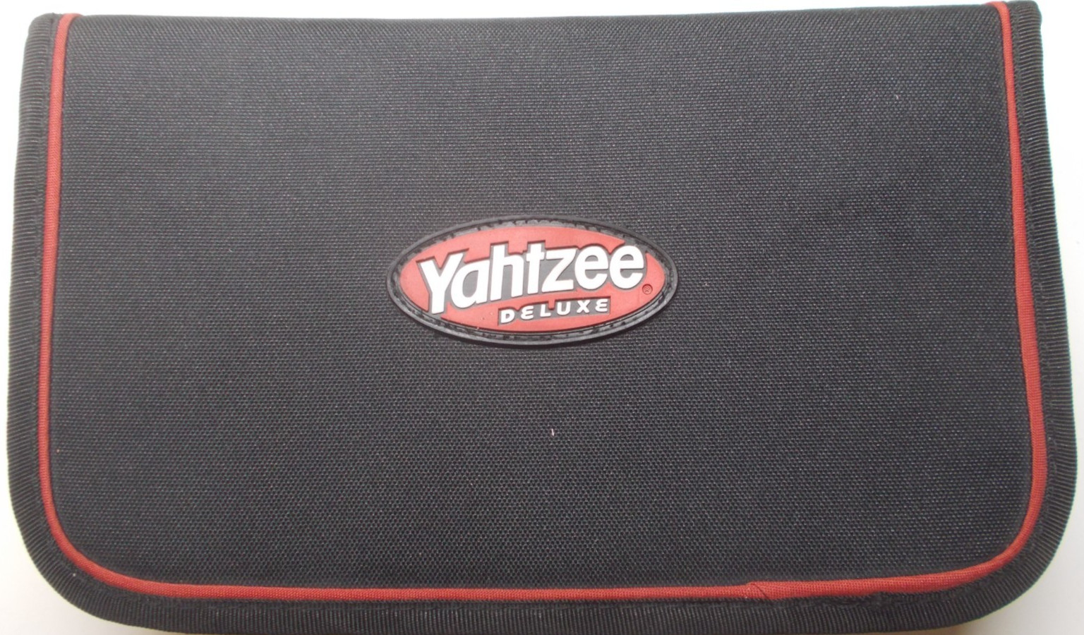 Hasbro Yahtzee Deluxe Game Folio Edition 2003 Travel Zipper Case
