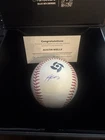 Austin Wells Signed Official MLB Baseball Fanatics Authentic World Baseball