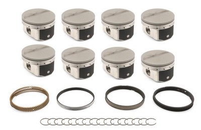 Icon SO2733LCAK.020 Piston and Ring Set 4.020 Bore for Small Block Chevy