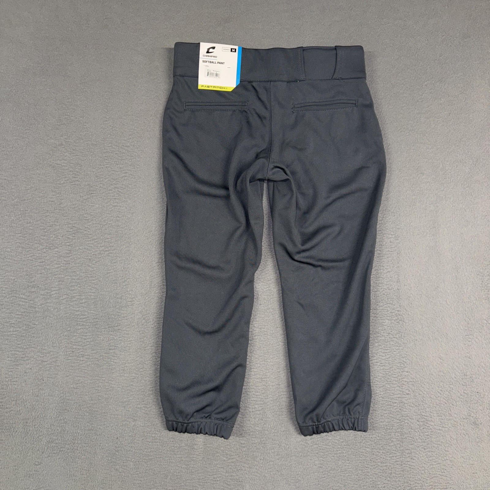Champro Softball Pants Women’s Medium Graphite Gray BP11 Fastpitch Polyester NWT