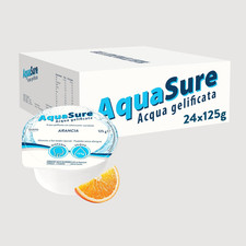 | Aquasure 24 Confezioni X125 G | Acqua Gelificata per Il Trattamento Dietetico 