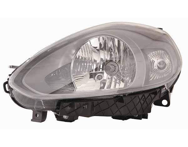 Scheinwerfer Links Fiat Punto Ab 2012 Mit Schwarzem Rahmen-image