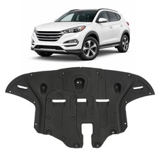 Front Radiator Support Splash Shield For Hyun...