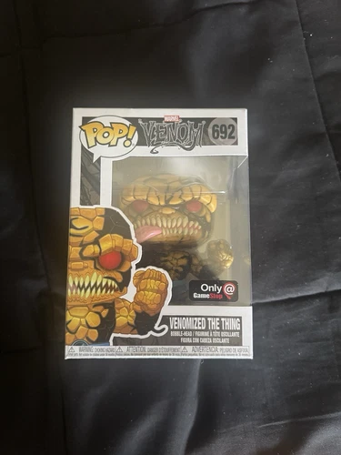 Funko POP! Figura Vinilo Exclusiva Marvel Venomized The Thing #692 - Metálica