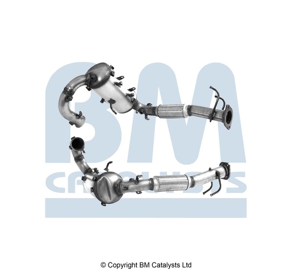 Katalysator & Dieselpartikelfilter DPF Ford Kuga 2.0 Tdci 4X4 T8MA T8MB-image
