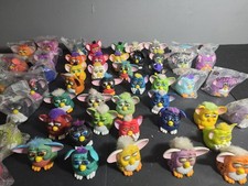 Lot of 54 1990's McDonald's Furby Happy Meal Toys 21 New Sealed -Free Shipping