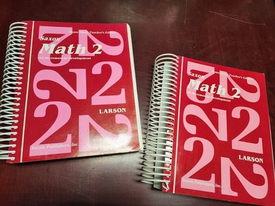 Saxon Math 2, Teachers Edition, Nancy Larson, spiral bound, very good condition