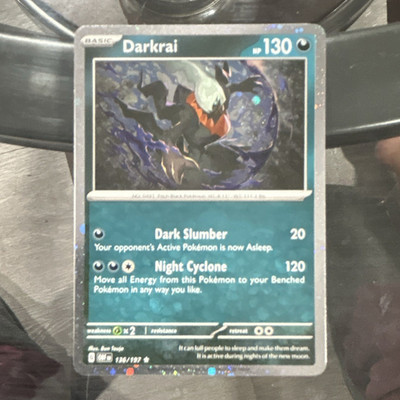 The Pokemon Company Pokemon TCG Darkrai 136/197 Cosmos Holo ENG 130HP