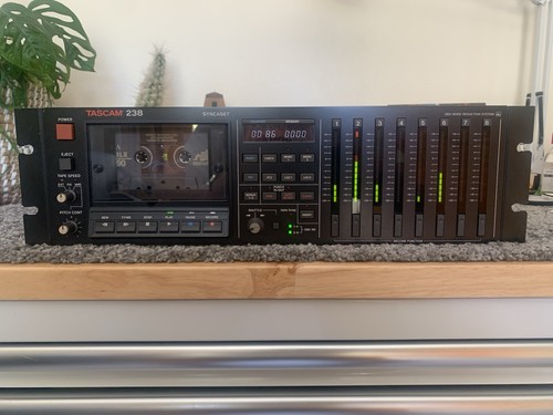 Tascam 238 Syncaset 8-Track Rack-Mount Multitrack Cassette Recorder | eBay