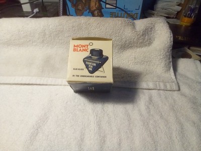 Mont Blanc Fountain Pen Ink  - Blue Noir Sealed in Original Box