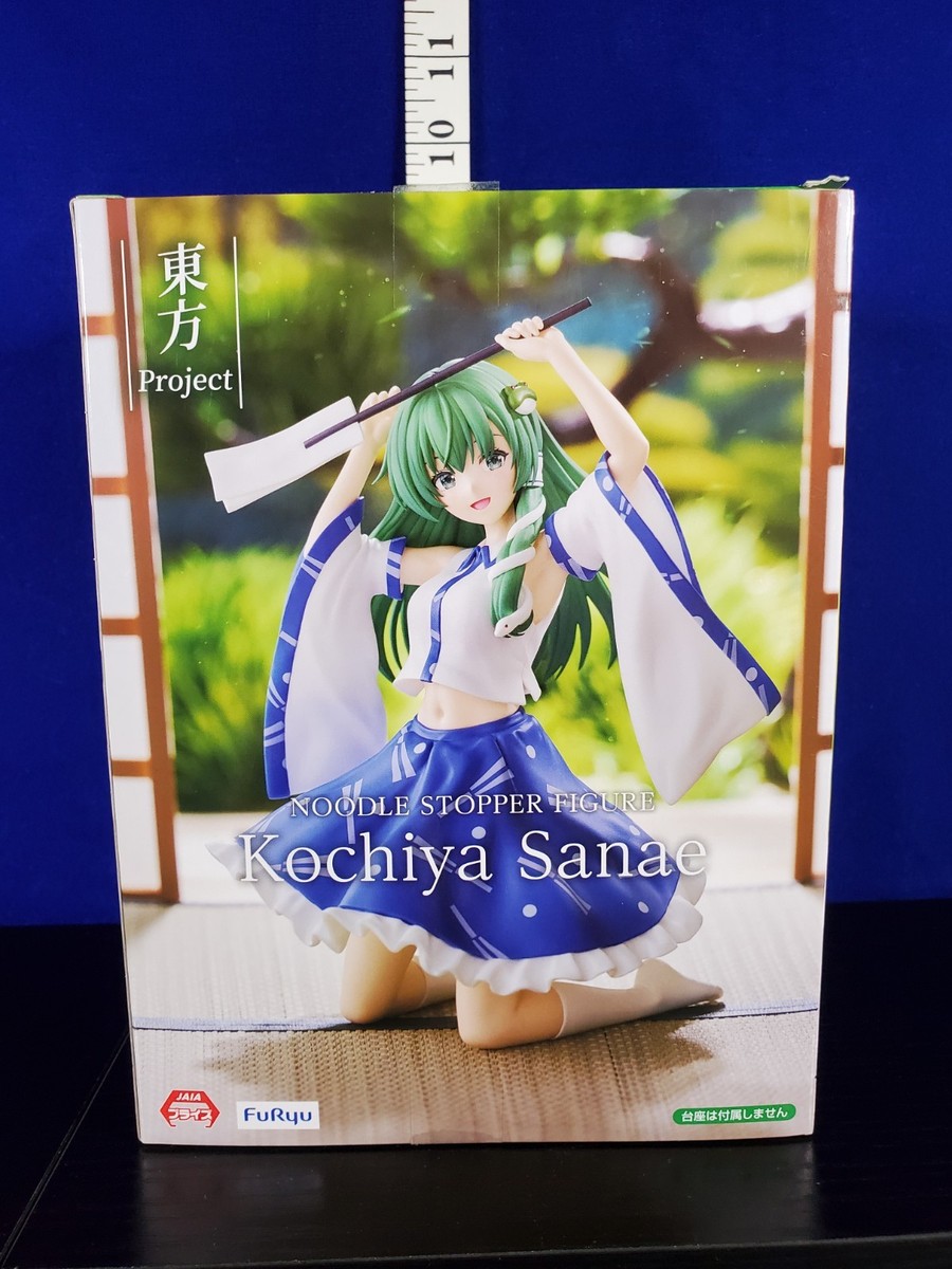2hu Touhou Project Sanae Kochiya Noodle Stopper Figure FuRyu New