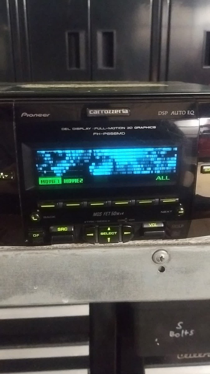 カーオーディオ carrozzeria FH-P666MD Pioneer CARROZZERIA 2din CD MD Tuner Fh-p666md Car Audio for sale