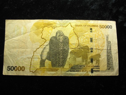 Uganda 50,000 Shillings Banknote – 2021 Issue, P-54e, UNC Condition – Hot Collector's Note From USA Seller