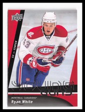 2009-10 Upper Deck #473 Ryan White Montreal Canadiens Rookie SP Young Guns